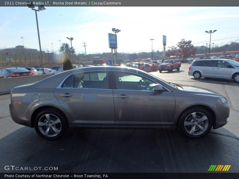 Mocha Steel Metallic / Cocoa/Cashmere 2011 Chevrolet Malibu LT