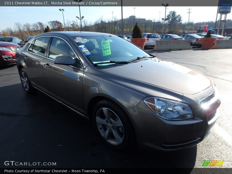 Mocha Steel Metallic / Cocoa/Cashmere 2011 Chevrolet Malibu LT