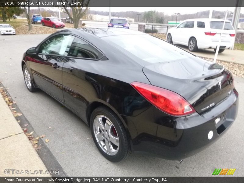 Black / Ebony 2006 Pontiac G6 GT Coupe