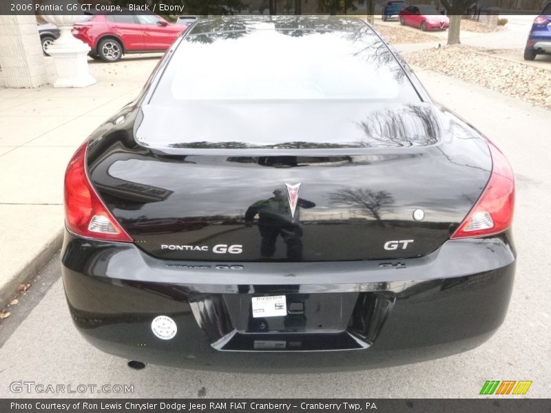 Black / Ebony 2006 Pontiac G6 GT Coupe