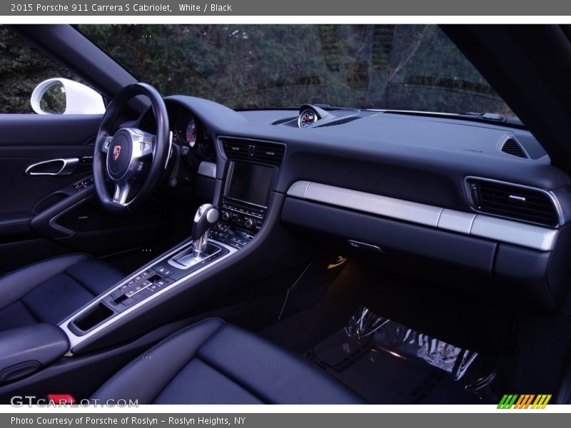 White / Black 2015 Porsche 911 Carrera S Cabriolet