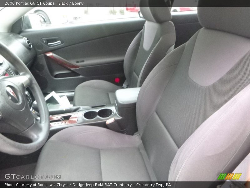 Black / Ebony 2006 Pontiac G6 GT Coupe