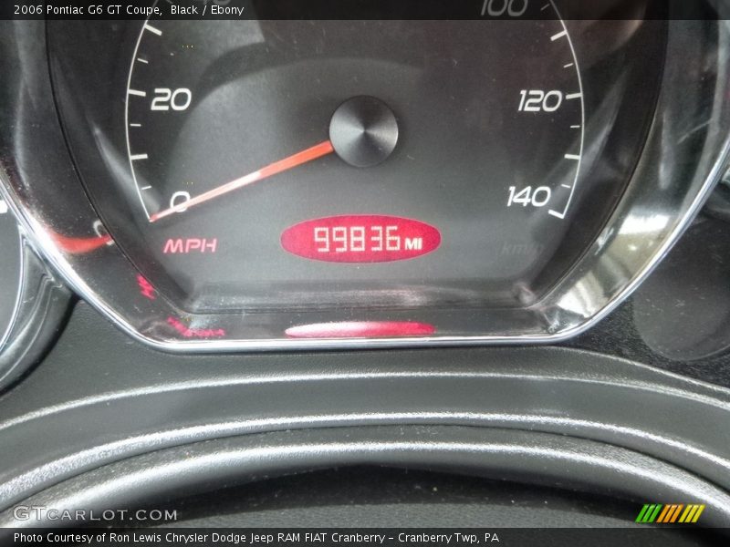 Black / Ebony 2006 Pontiac G6 GT Coupe