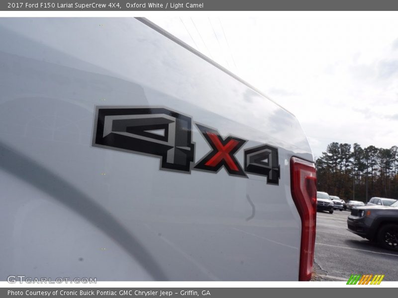 Oxford White / Light Camel 2017 Ford F150 Lariat SuperCrew 4X4
