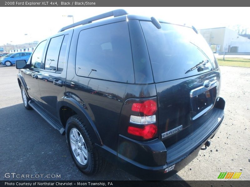 Black / Black/Stone 2008 Ford Explorer XLT 4x4