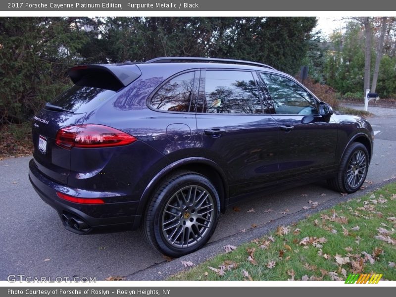  2017 Cayenne Platinum Edition Purpurite Metallic