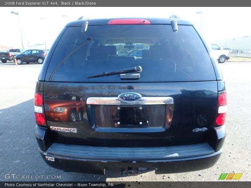 Black / Black/Stone 2008 Ford Explorer XLT 4x4