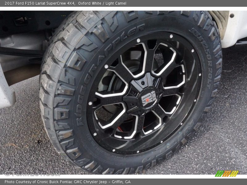 Oxford White / Light Camel 2017 Ford F150 Lariat SuperCrew 4X4