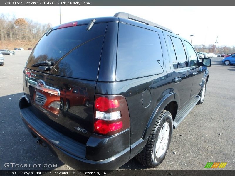 Black / Black/Stone 2008 Ford Explorer XLT 4x4