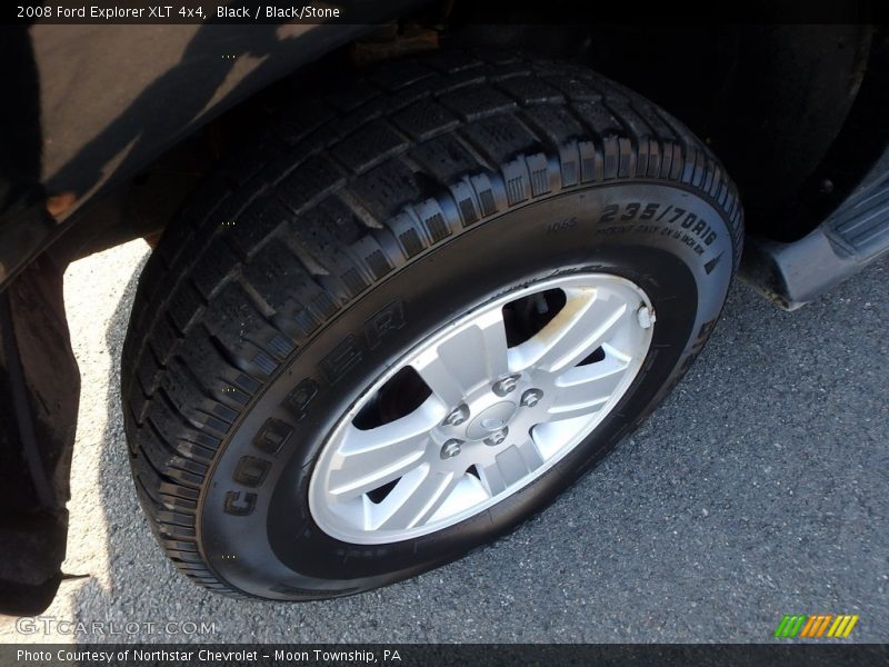 Black / Black/Stone 2008 Ford Explorer XLT 4x4