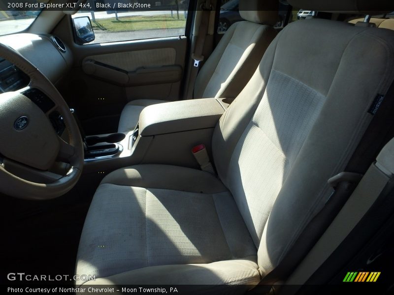 Black / Black/Stone 2008 Ford Explorer XLT 4x4