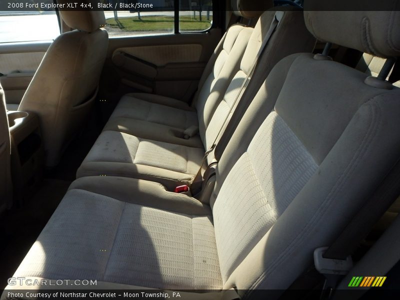 Black / Black/Stone 2008 Ford Explorer XLT 4x4