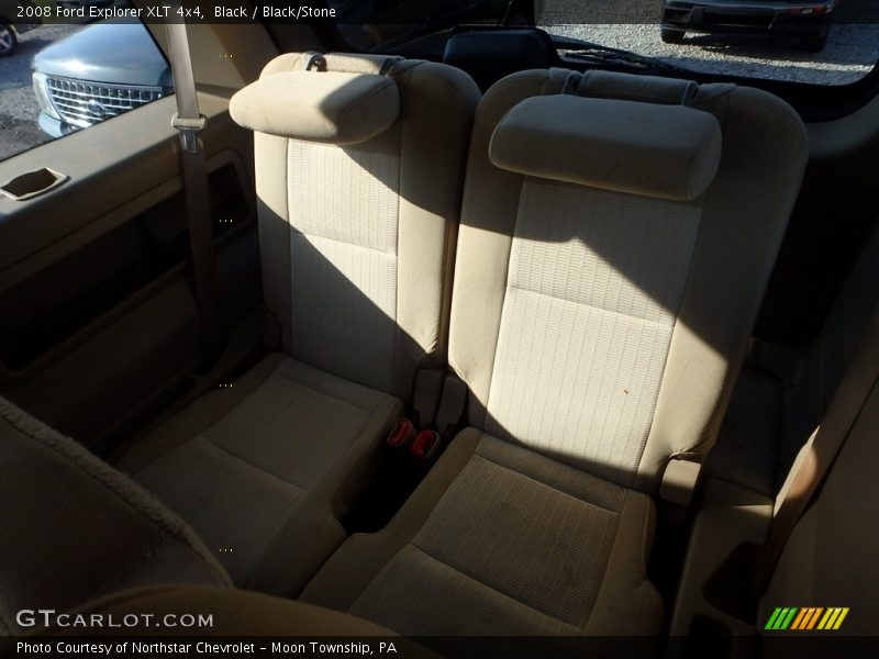 Black / Black/Stone 2008 Ford Explorer XLT 4x4