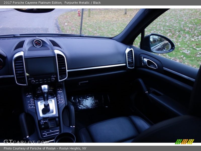 Purpurite Metallic / Black 2017 Porsche Cayenne Platinum Edition