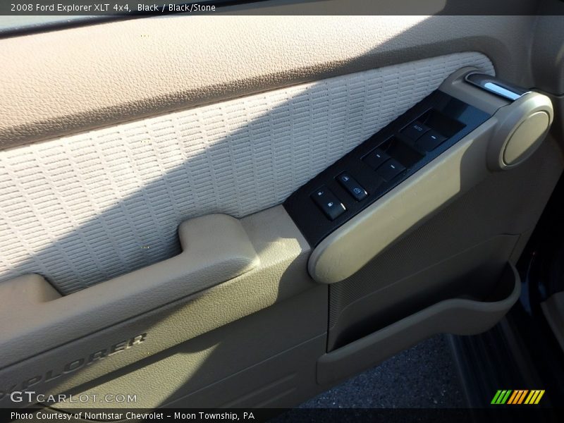 Black / Black/Stone 2008 Ford Explorer XLT 4x4