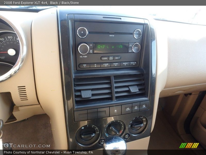 Black / Black/Stone 2008 Ford Explorer XLT 4x4