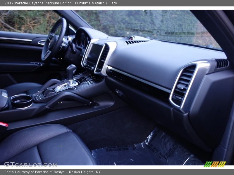 Purpurite Metallic / Black 2017 Porsche Cayenne Platinum Edition