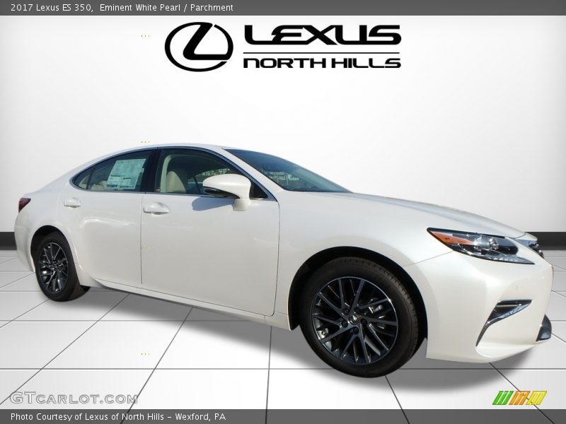 Eminent White Pearl / Parchment 2017 Lexus ES 350