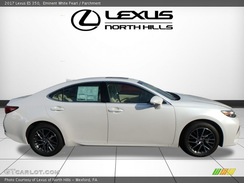 Eminent White Pearl / Parchment 2017 Lexus ES 350