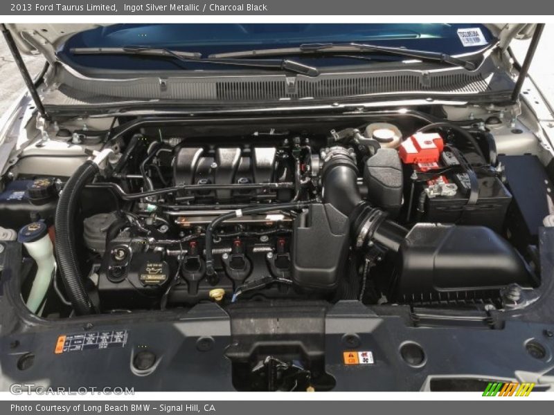 Ingot Silver Metallic / Charcoal Black 2013 Ford Taurus Limited