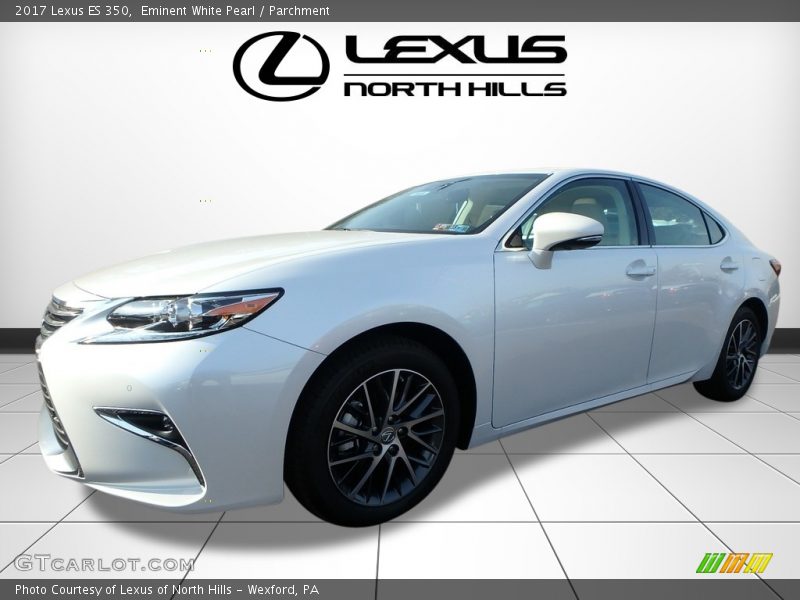 Eminent White Pearl / Parchment 2017 Lexus ES 350