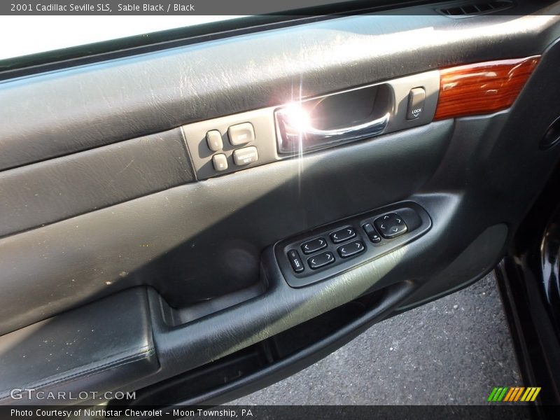 Sable Black / Black 2001 Cadillac Seville SLS