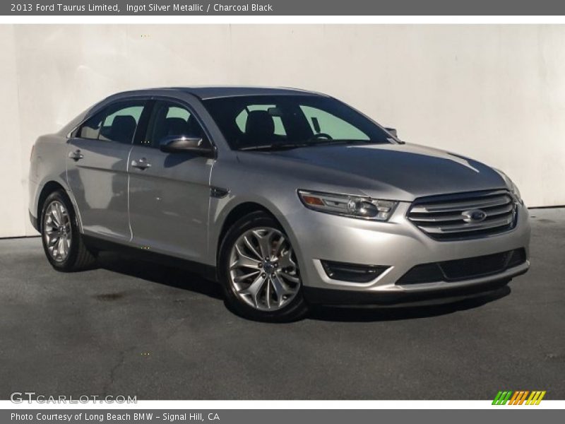 Ingot Silver Metallic / Charcoal Black 2013 Ford Taurus Limited
