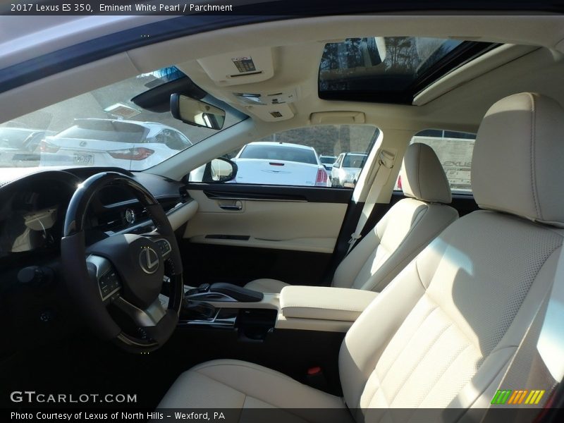 Eminent White Pearl / Parchment 2017 Lexus ES 350