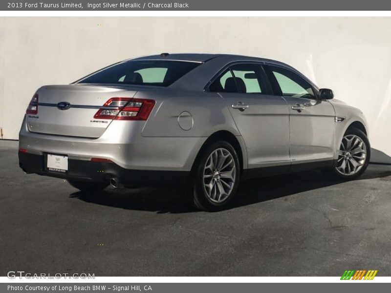 Ingot Silver Metallic / Charcoal Black 2013 Ford Taurus Limited