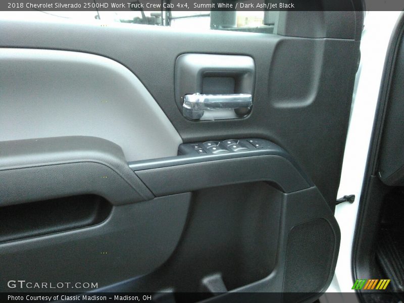 Summit White / Dark Ash/Jet Black 2018 Chevrolet Silverado 2500HD Work Truck Crew Cab 4x4