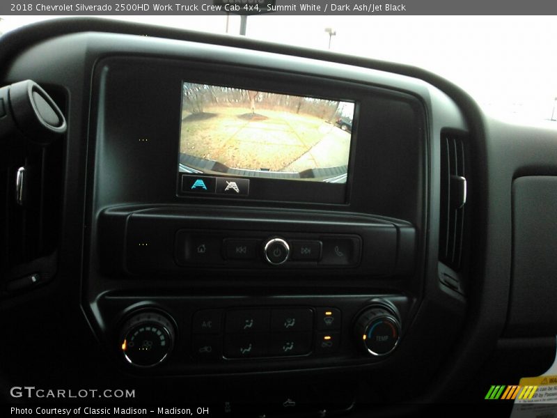 Summit White / Dark Ash/Jet Black 2018 Chevrolet Silverado 2500HD Work Truck Crew Cab 4x4