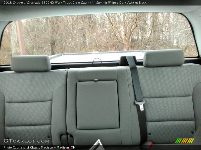 Summit White / Dark Ash/Jet Black 2018 Chevrolet Silverado 2500HD Work Truck Crew Cab 4x4