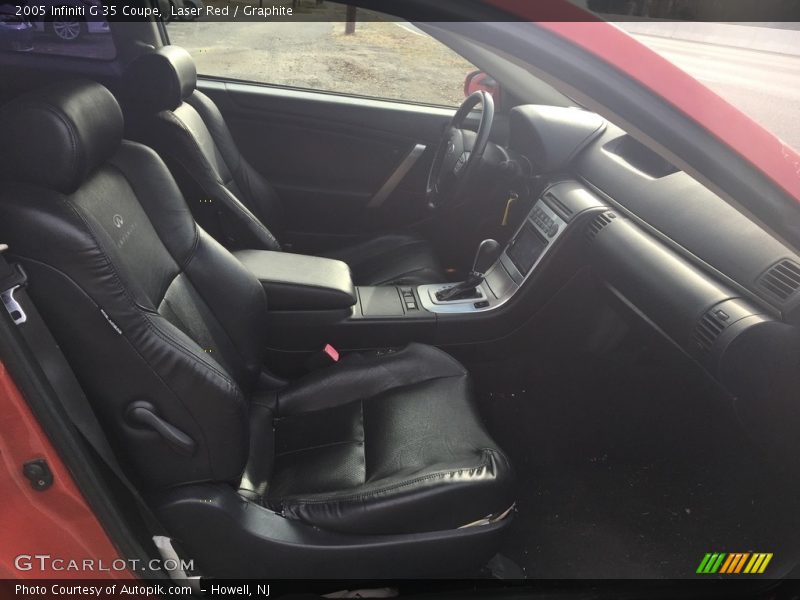 Laser Red / Graphite 2005 Infiniti G 35 Coupe