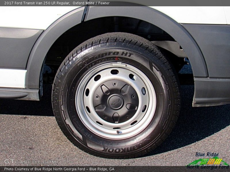 Oxford White / Pewter 2017 Ford Transit Van 250 LR Regular