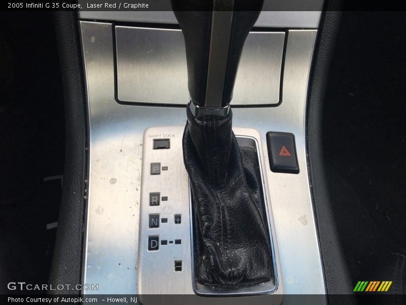 Laser Red / Graphite 2005 Infiniti G 35 Coupe