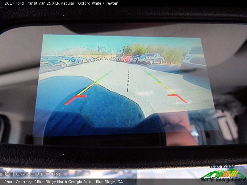 Oxford White / Pewter 2017 Ford Transit Van 250 LR Regular