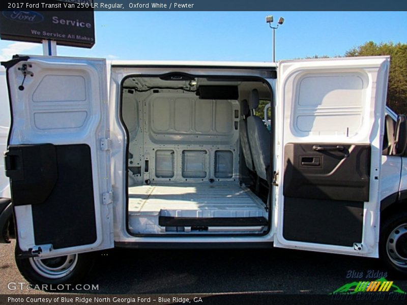 Oxford White / Pewter 2017 Ford Transit Van 250 LR Regular