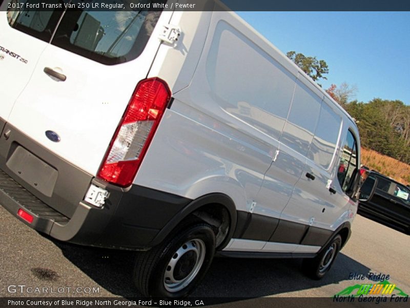 Oxford White / Pewter 2017 Ford Transit Van 250 LR Regular
