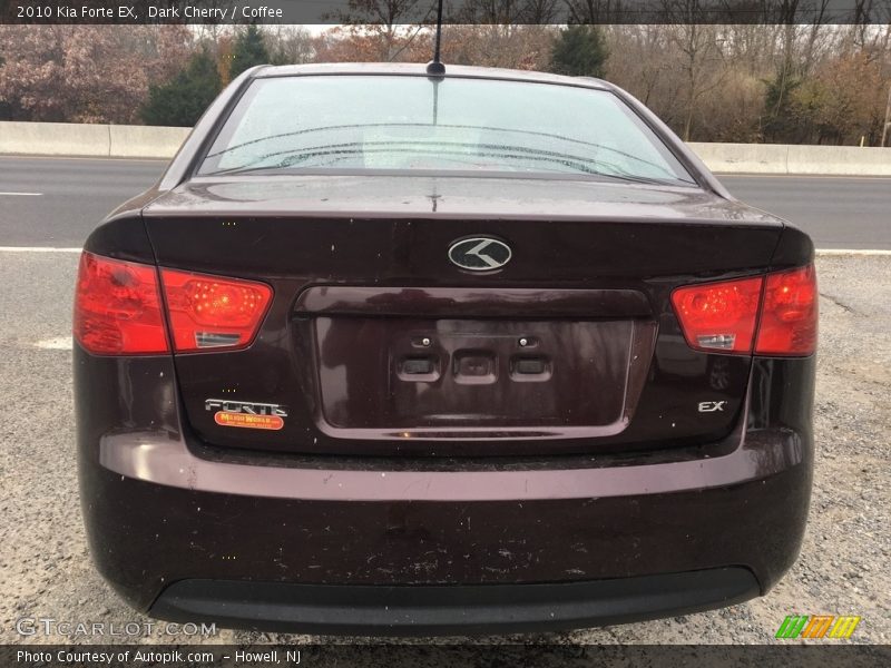 Dark Cherry / Coffee 2010 Kia Forte EX