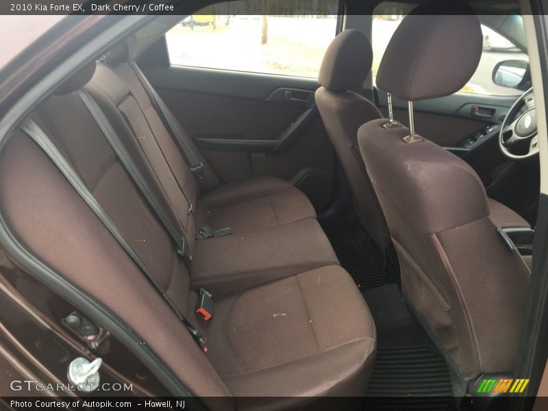 Dark Cherry / Coffee 2010 Kia Forte EX