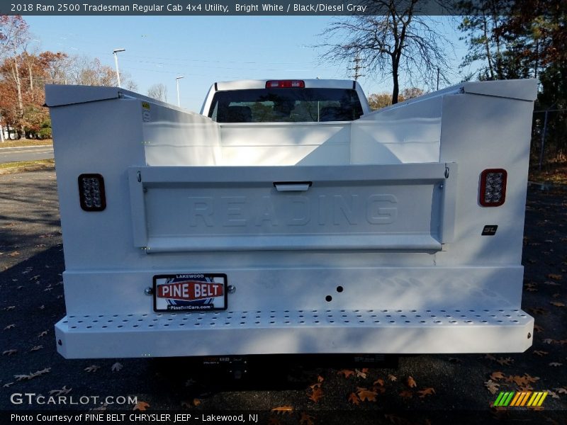 Bright White / Black/Diesel Gray 2018 Ram 2500 Tradesman Regular Cab 4x4 Utility