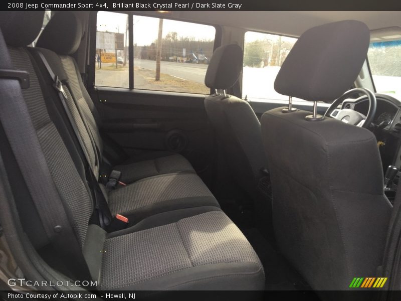 Brilliant Black Crystal Pearl / Dark Slate Gray 2008 Jeep Commander Sport 4x4