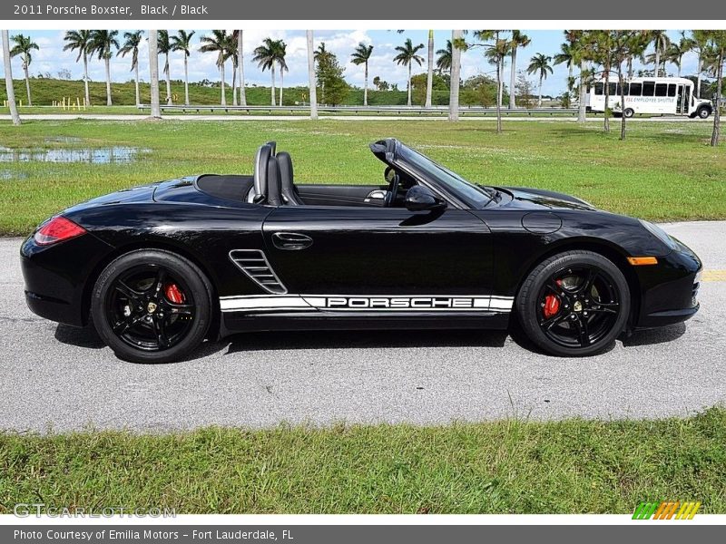 Black / Black 2011 Porsche Boxster