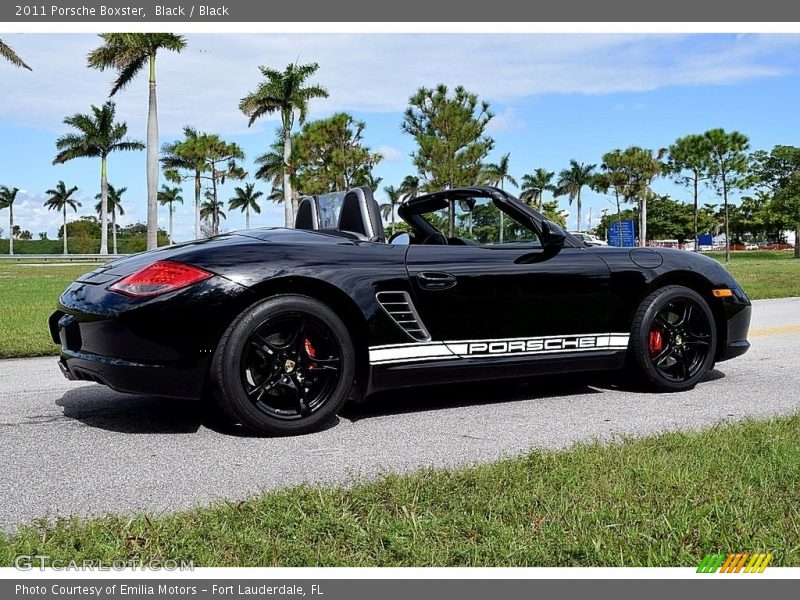 Black / Black 2011 Porsche Boxster