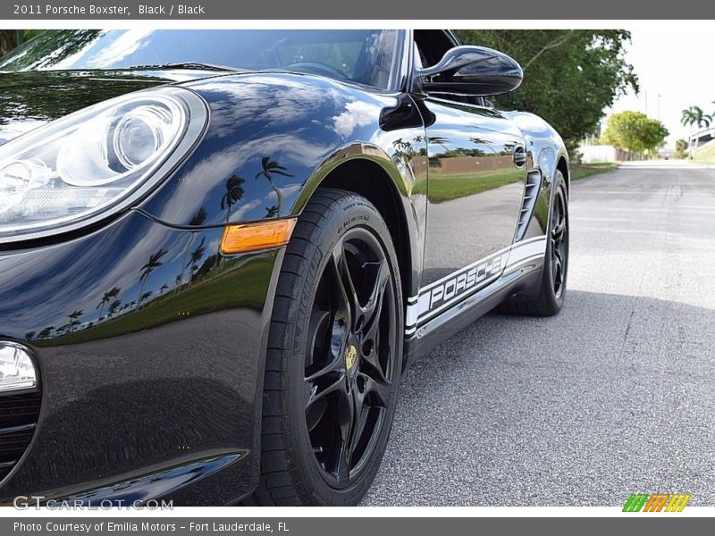 Black / Black 2011 Porsche Boxster