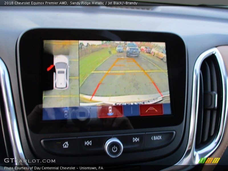 Sandy Ridge Metallic / Jet Black/­Brandy 2018 Chevrolet Equinox Premier AWD