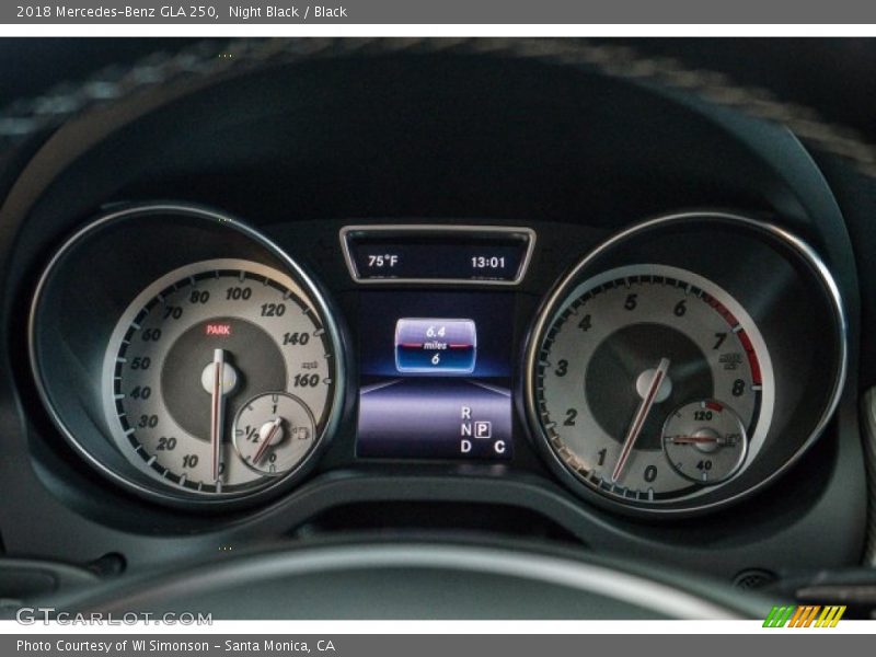 Night Black / Black 2018 Mercedes-Benz GLA 250