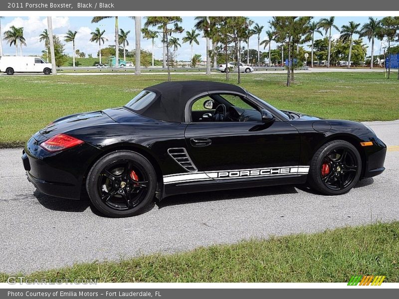Black / Black 2011 Porsche Boxster
