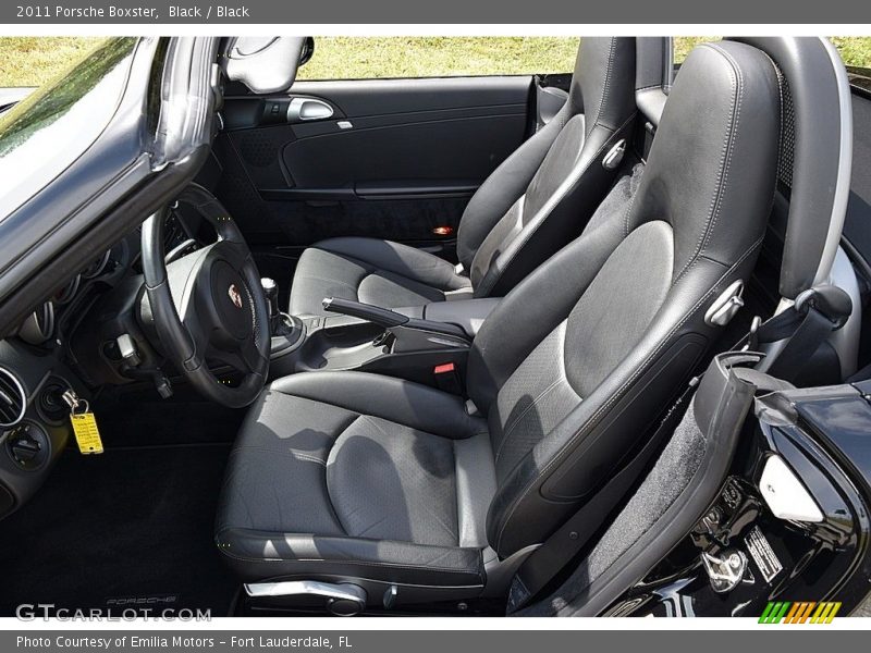 Black / Black 2011 Porsche Boxster