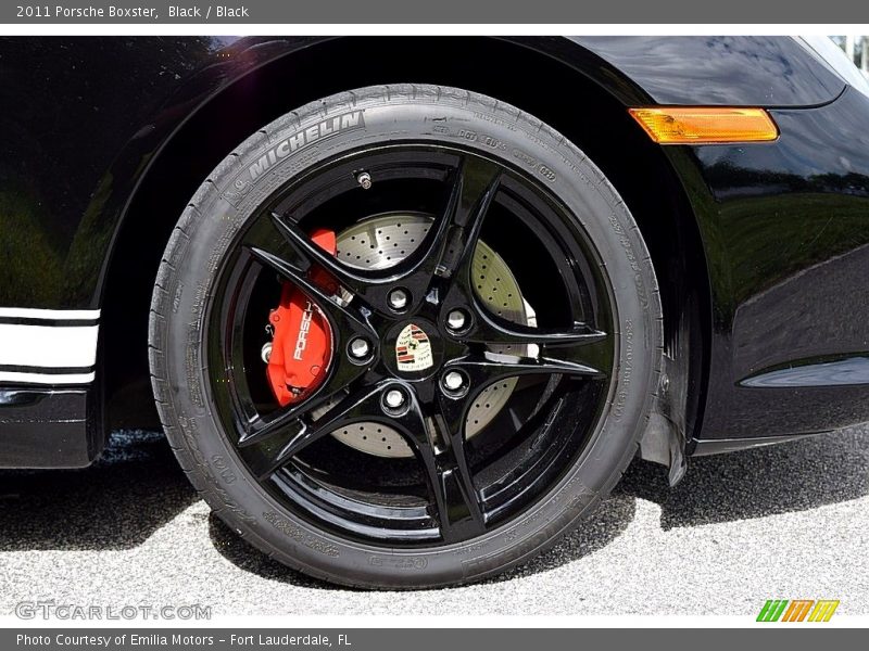 Black / Black 2011 Porsche Boxster